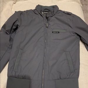 Members only grey jacket